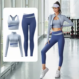 3pcs Workout Set Women's Fitness Clothing