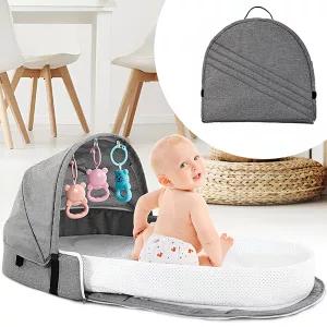 Folding Baby Nest Portable Crib with Net