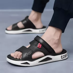 men sandals, non slip shoes, summer sandals, men slippers, beach slippers, thick sole sandals
