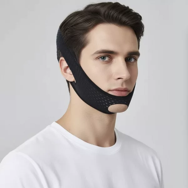 chin strap, face lifting mask, face slimming mask, double chin mask, slimming face
