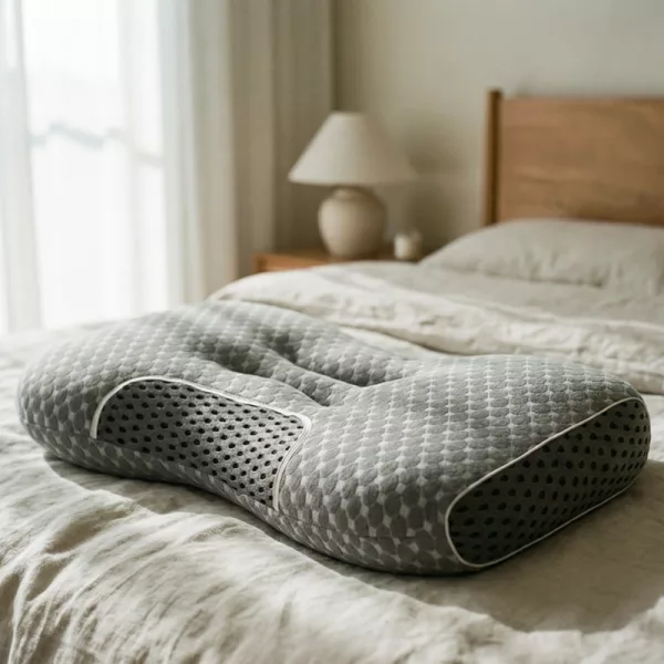 rebound pillow, ergonomic pillow, contour pillow