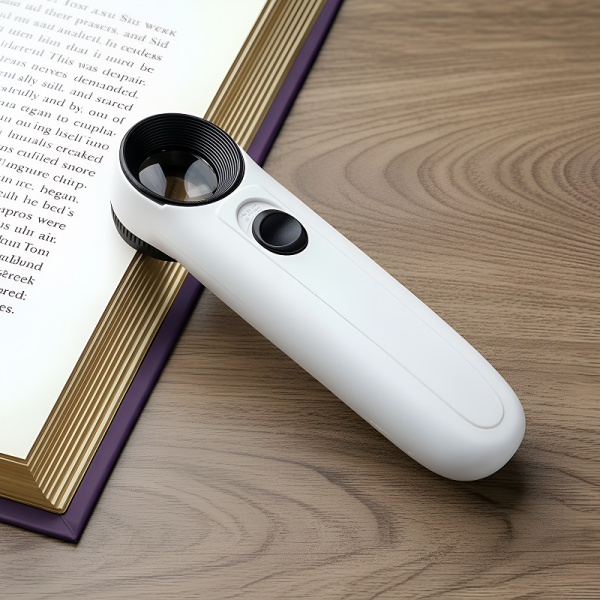 handheld magnifier, 40x magnifier, magnifier with led, magnifying glass, magnifying glass with light