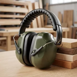 Noise-Cancelling Adjustable Work Safety Earmuffs