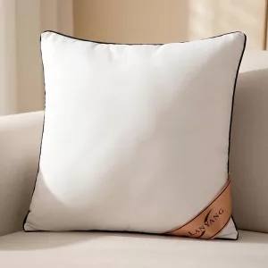 Lovely White Sofa Cushion