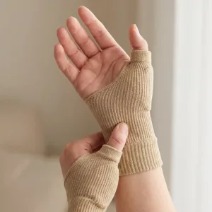 1 Pair Silicone Wrist Support Brace Compression Arthritis Gloves