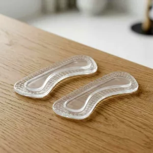1 Pair Anti-Slip Adhesive Silicone Heel Cushions Gel Grips for Shoes