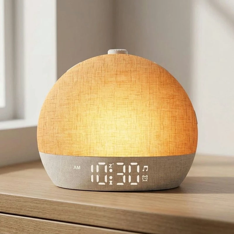 Wake-Up Natural Light Sunrise Alarm Clock White Noise Sound Machine