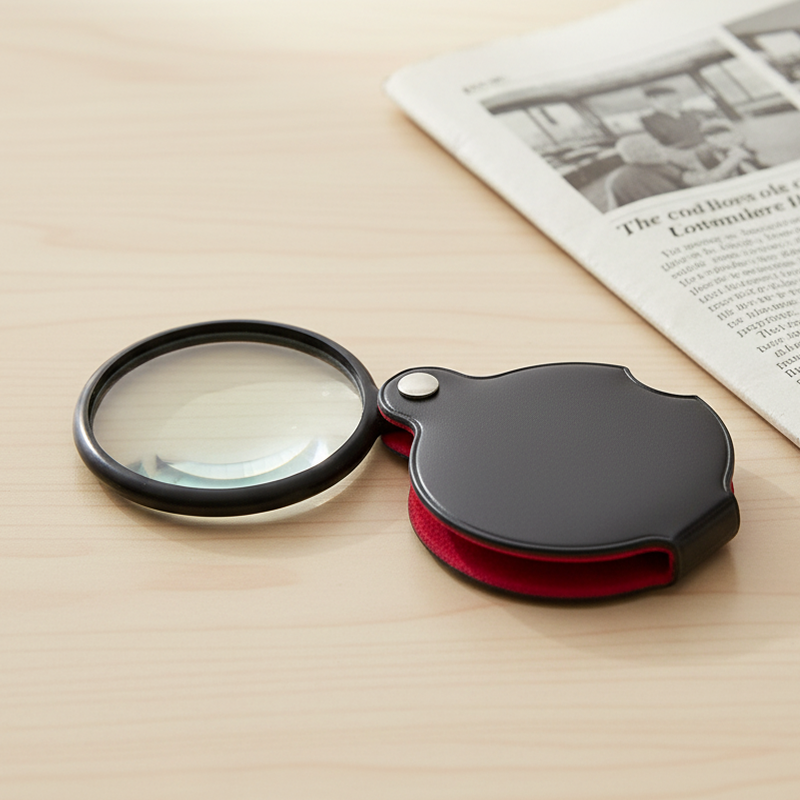 Handheld Mini Magnifying Glass for Seniors
