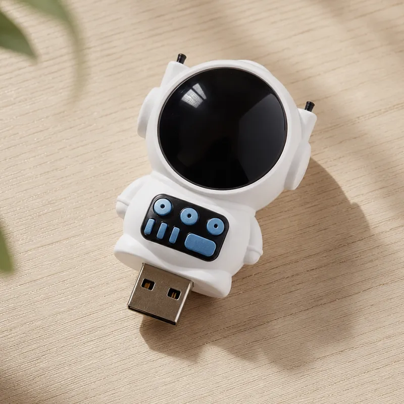 Compact Plug-In Astronaut Air Purifier Negative Ion Generator Odour Remover