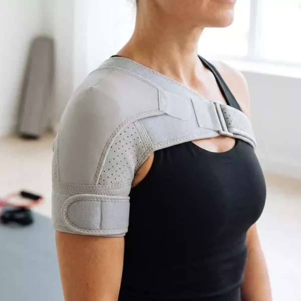 shoulder brace, shoulder support brace, shoulder compression sleeve