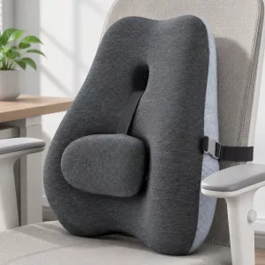 Ergonomic Cotton Lumbar Support Chair Backrest Cushion