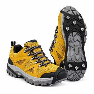 1 Pair Anti-Slip Winter Boots Ice Grippers Snow Shoe Spikes